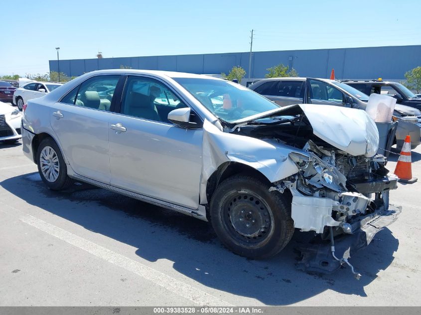 2012 TOYOTA CAMRY LE