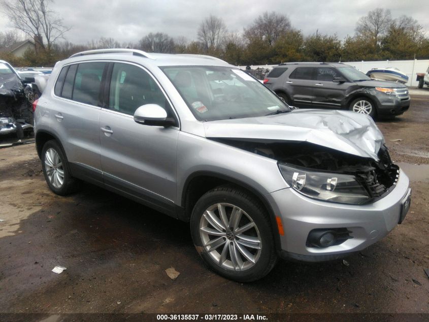 2012 VOLKSWAGEN TIGUAN SE