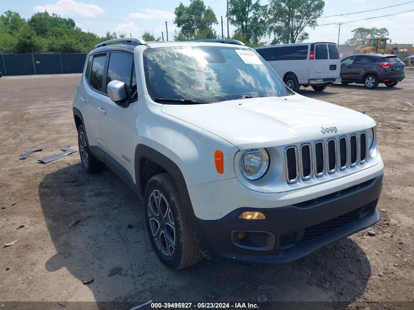 2018 JEEP RENEGADE LIMITED 4X4