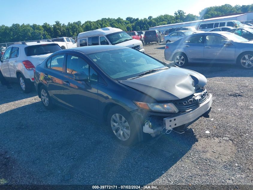 2012 HONDA CIVIC LX