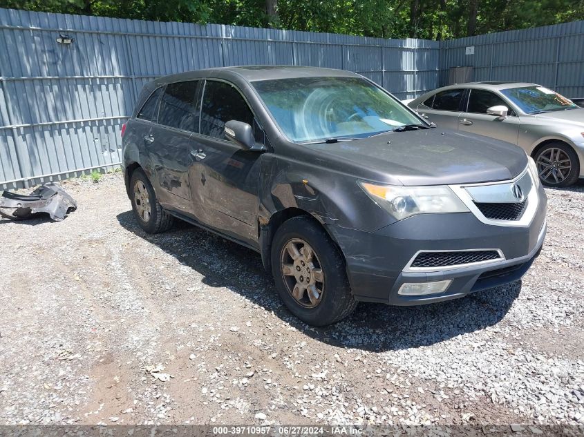 2010 ACURA MDX TECHNOLOGY PACKAGE