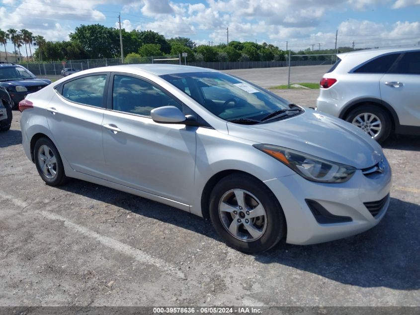 2014 HYUNDAI ELANTRA SE