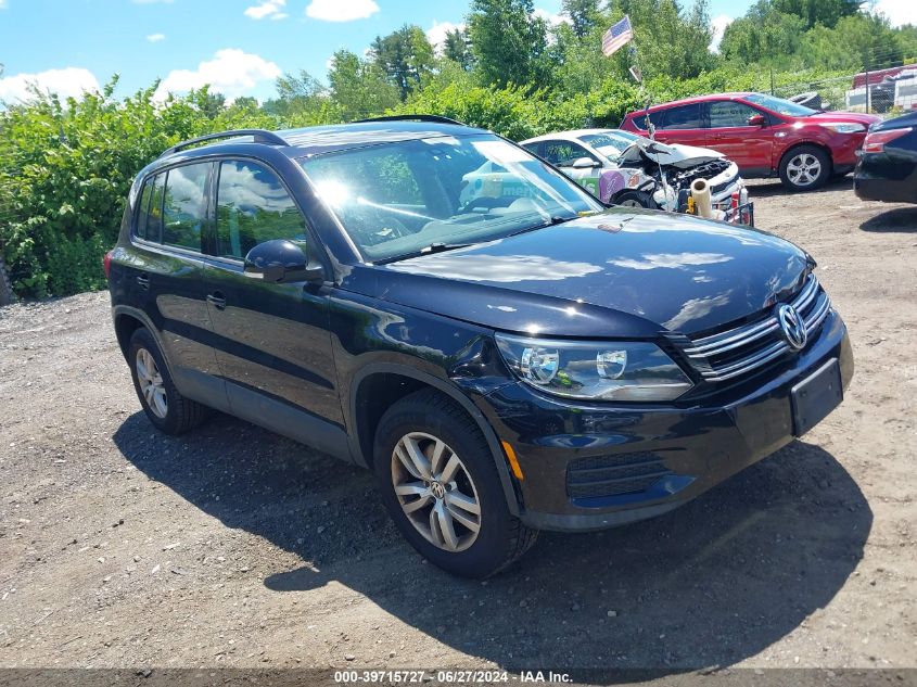 2017 VOLKSWAGEN TIGUAN 2.0T/2.0T S