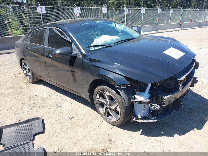 2022 HYUNDAI ELANTRA HYBRID LIMITED