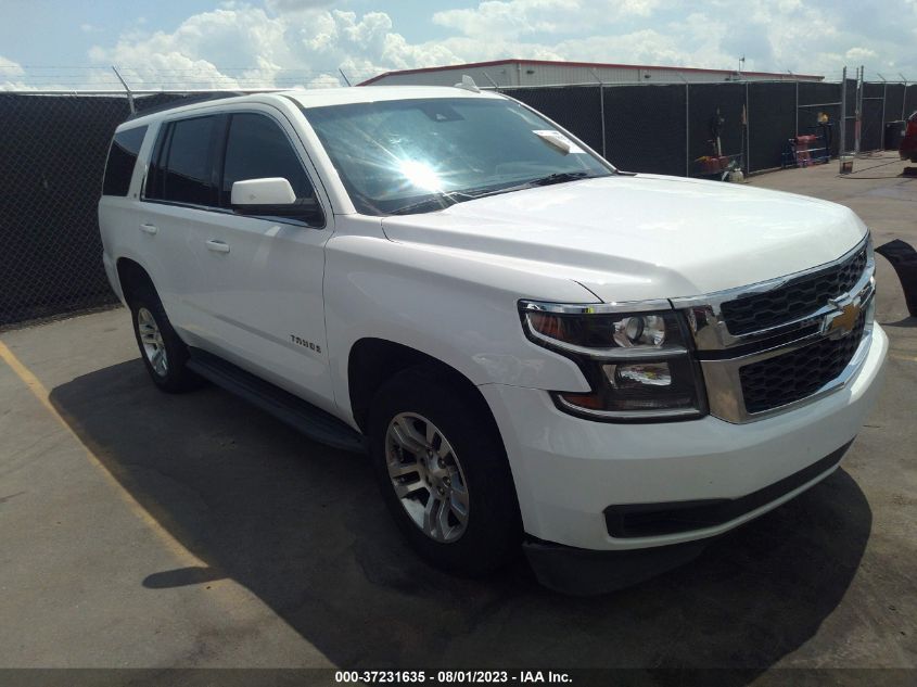 2018 CHEVROLET TAHOE LT