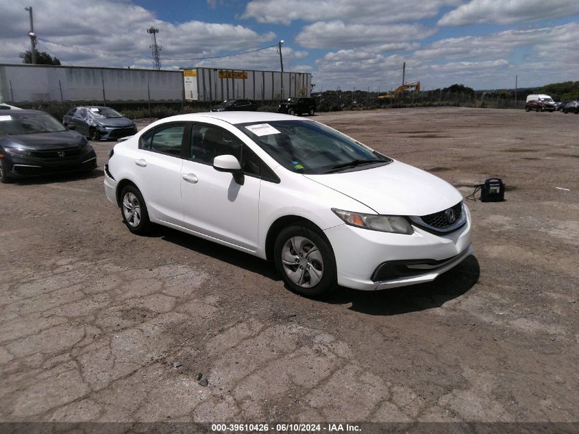 2013 HONDA CIVIC LX