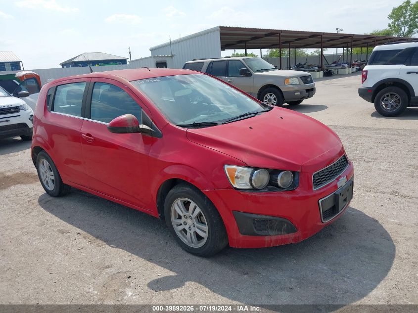 2013 CHEVROLET SONIC LT