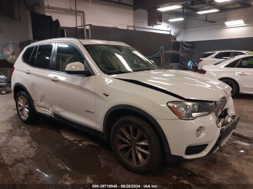 2016 BMW X3 XDRIVE28I