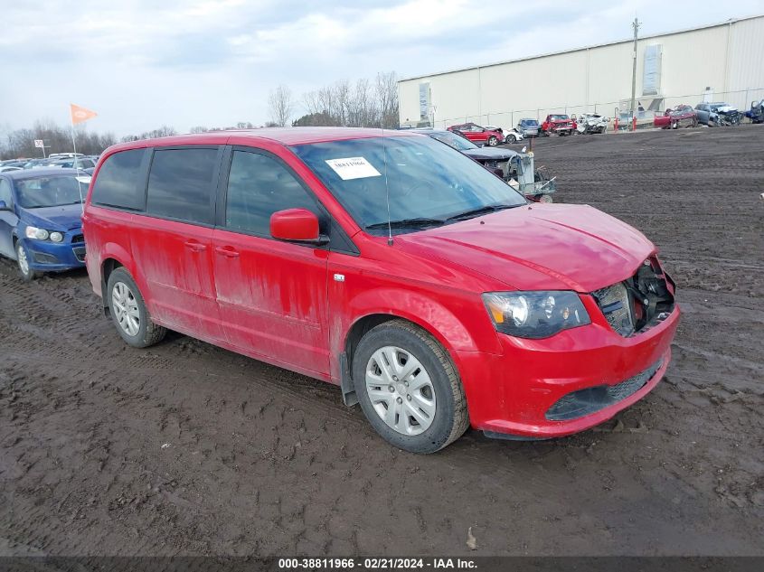 2014 DODGE GRAND CARAVAN SE 30TH ANNIVERSARY