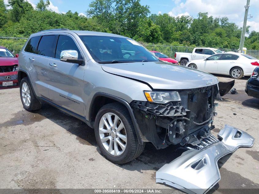 2017 JEEP GRAND CHEROKEE LIMITED 4X2