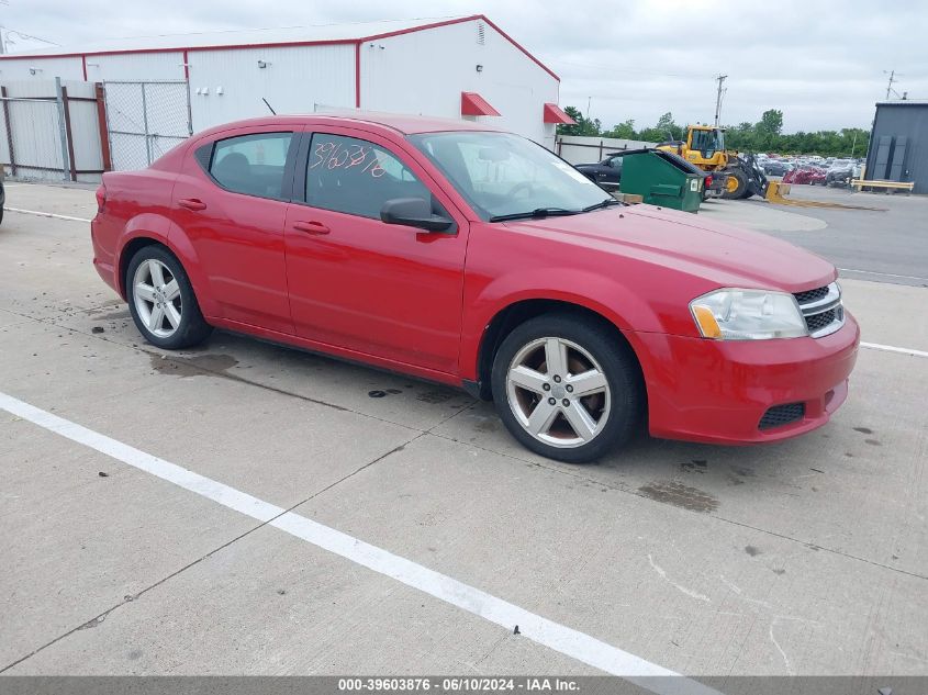 2013 DODGE AVENGER SE