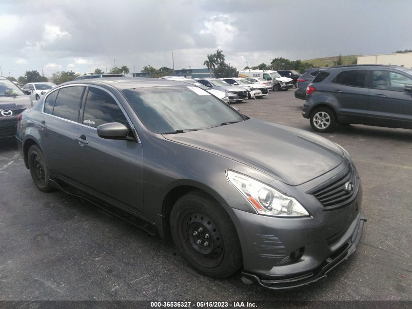 2010 INFINITI G37X