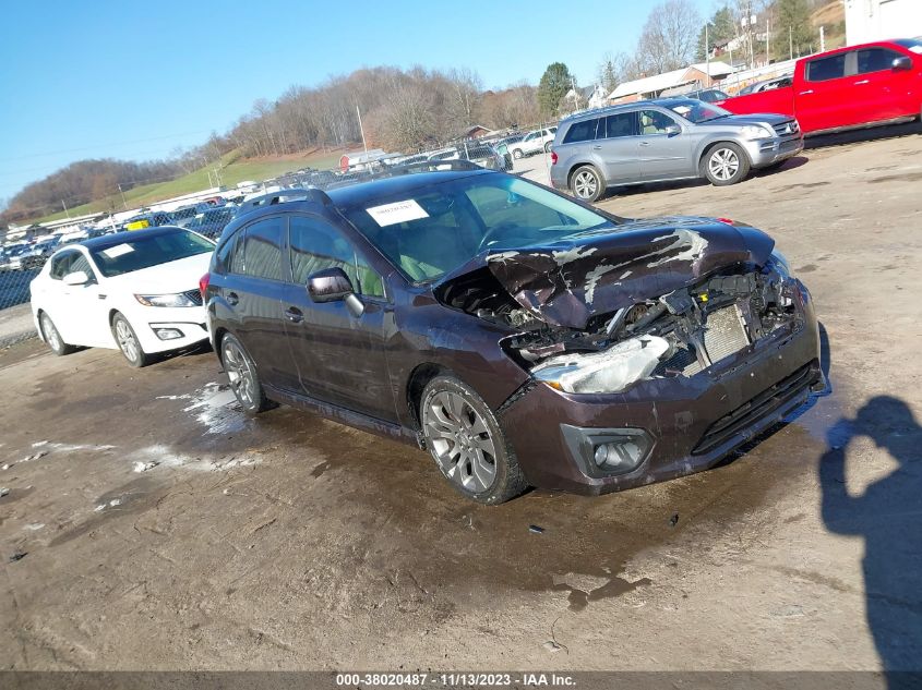 2013 SUBARU IMPREZA 2.0I SPORT PREMIUM