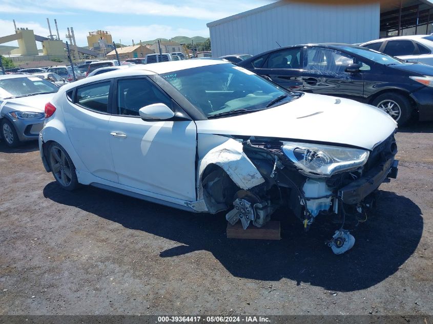 2014 HYUNDAI VELOSTER TURBO W/BLACK