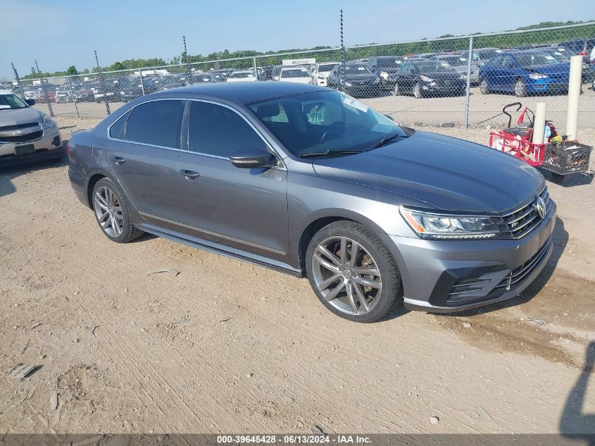 2016 VOLKSWAGEN PASSAT S/R-LINE