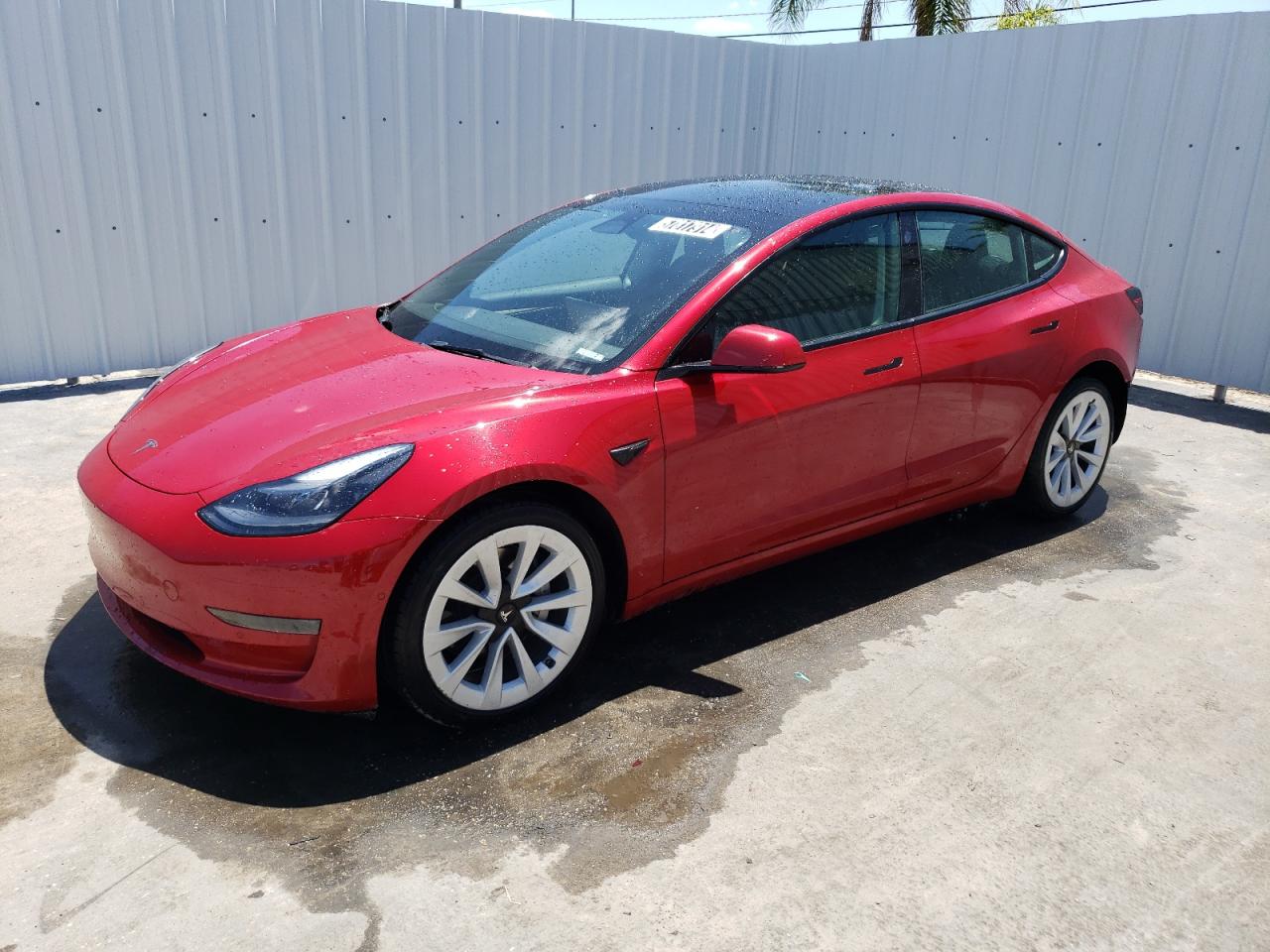 2022 TESLA MODEL 3