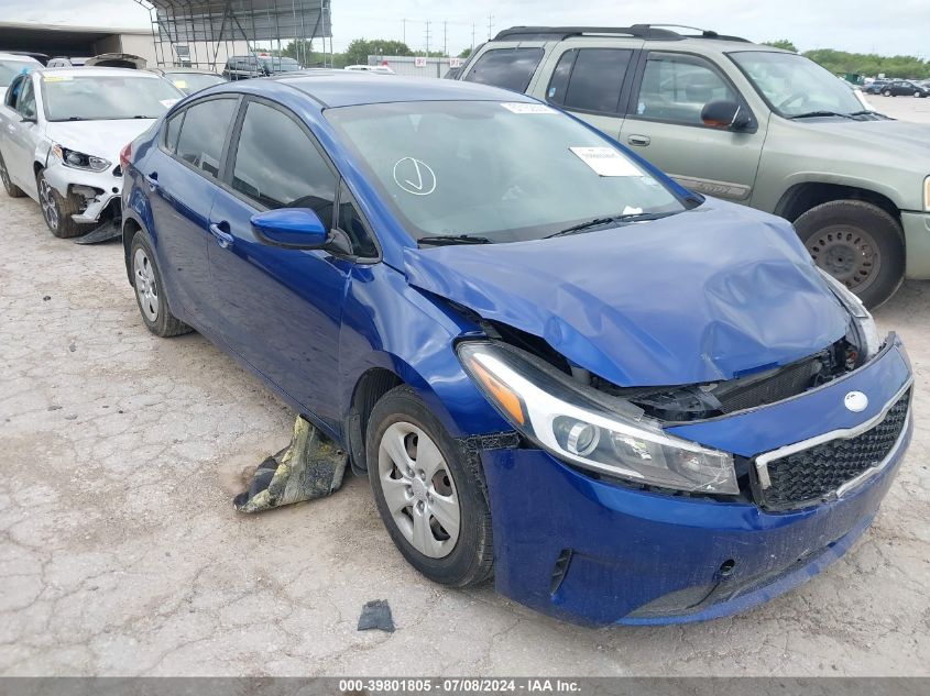 2017 KIA FORTE LX