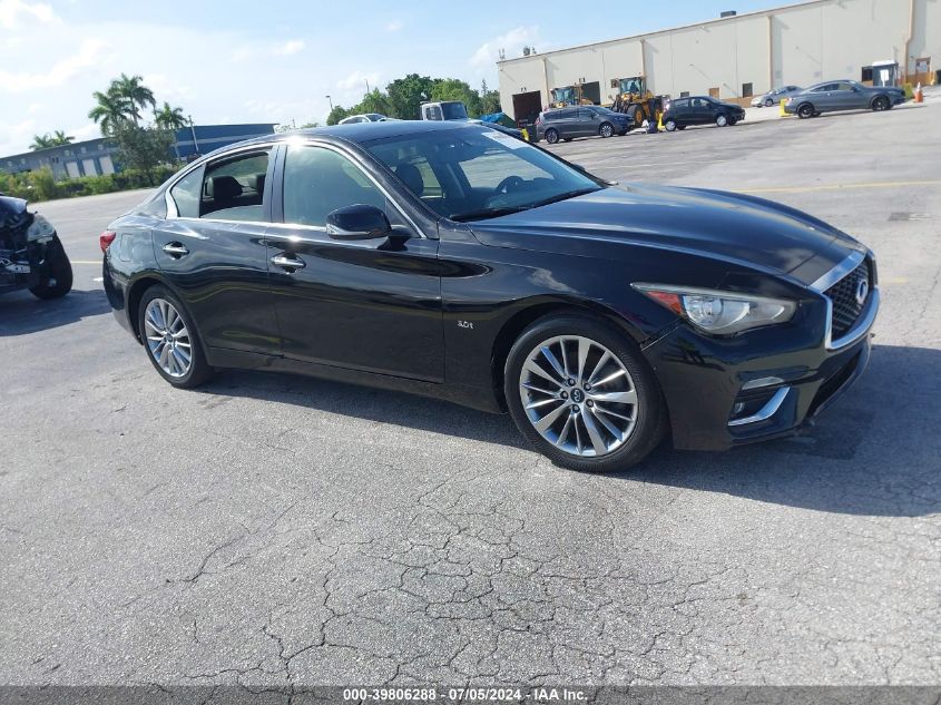 2018 INFINITI Q50 3.0T LUXE