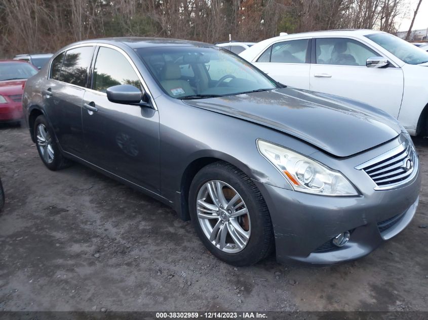 2011 INFINITI G37X