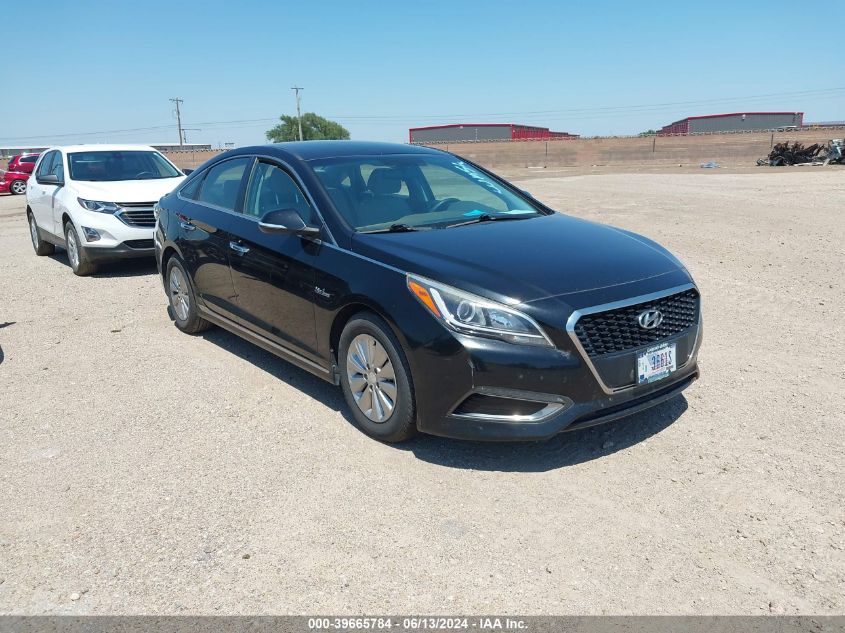 2016 HYUNDAI SONATA HYBRID SE