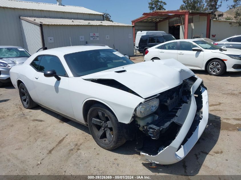 2013 DODGE CHALLENGER SXT