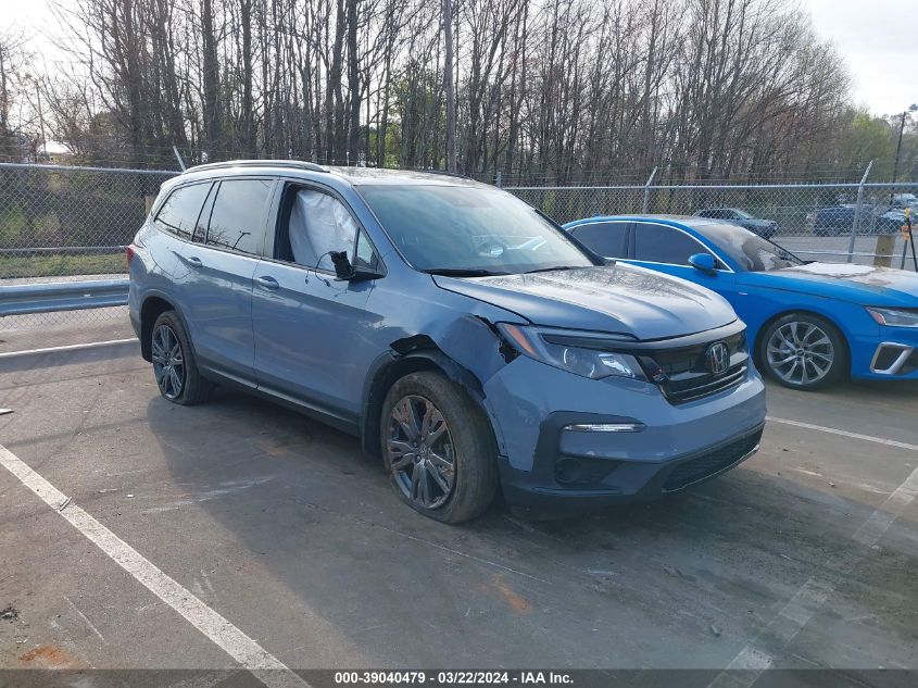 2022 HONDA PILOT AWD SPORT