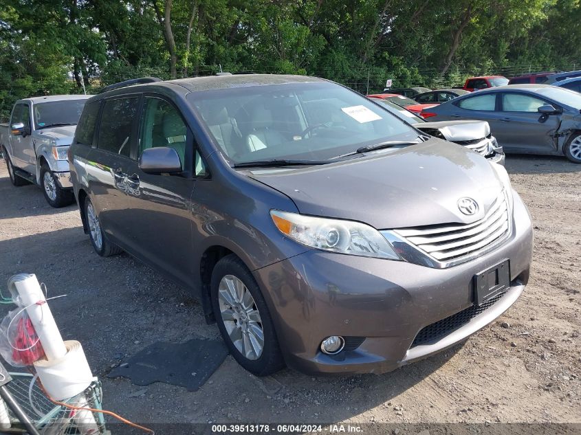 2011 TOYOTA SIENNA LIMITED V6