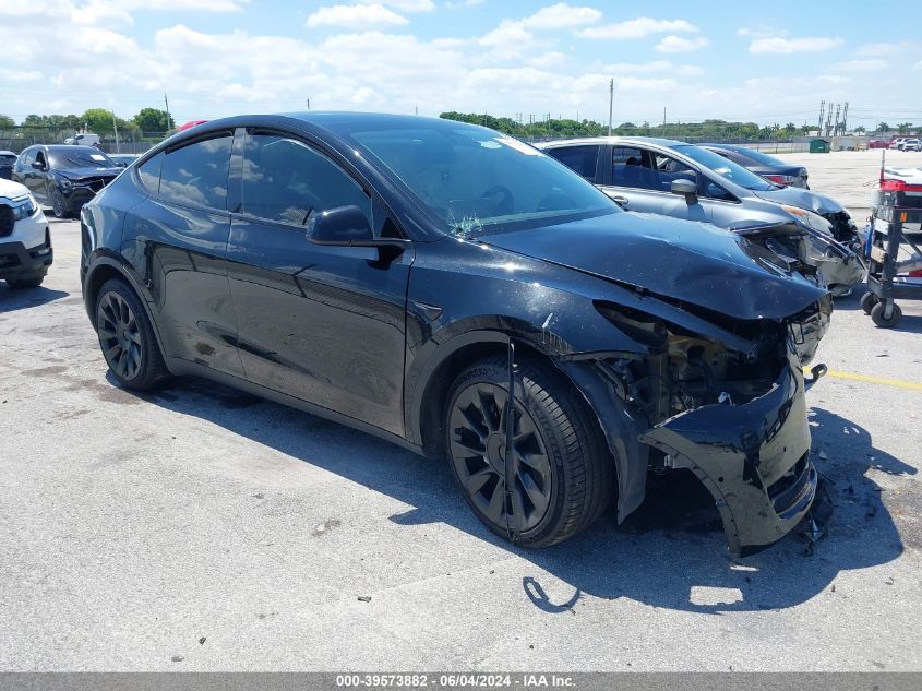 2021 TESLA MODEL Y LONG RANGE DUAL MOTOR ALL-WHEEL DRIVE