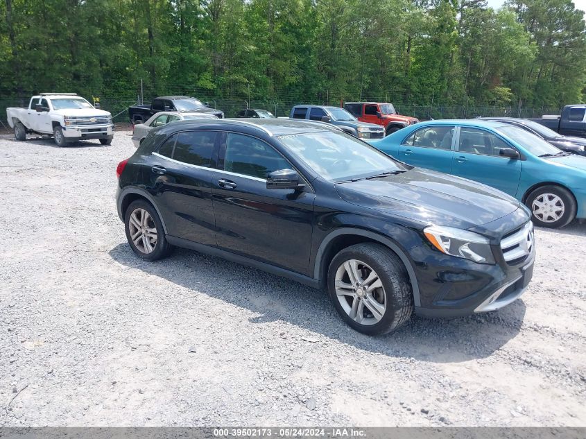 2016 MERCEDES-BENZ GLA 250 4MATIC