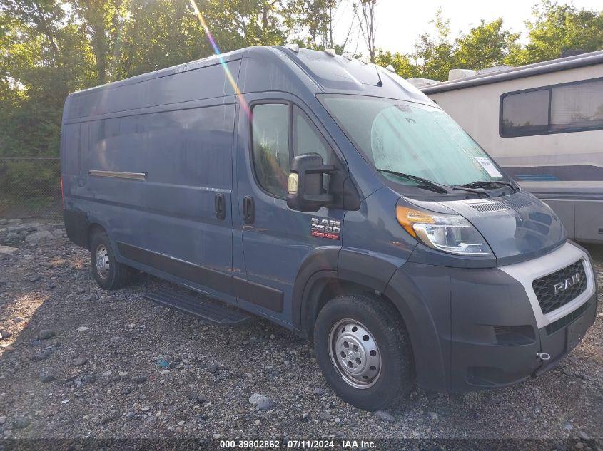 2019 RAM PROMASTER 3500 CARGO VAN HIGH ROOF 159 WB EXT