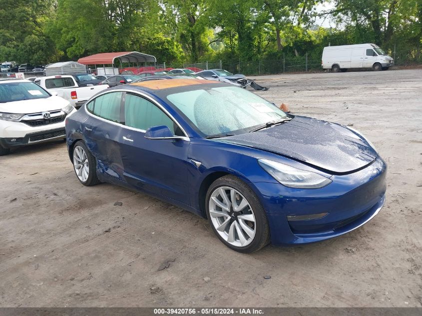 2018 TESLA MODEL 3 LONG RANGE/PERFORMANCE