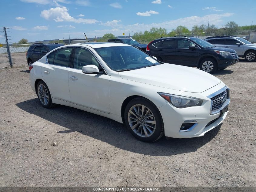 2021 INFINITI Q50 LUXE AWD