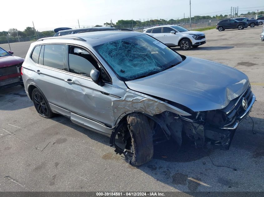 2022 VOLKSWAGEN TIGUAN 2.0T SE R-LINE BLACK