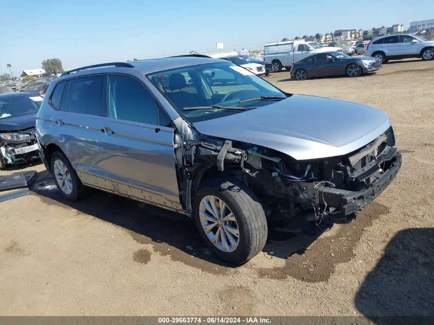 2019 VOLKSWAGEN TIGUAN 2.0T S