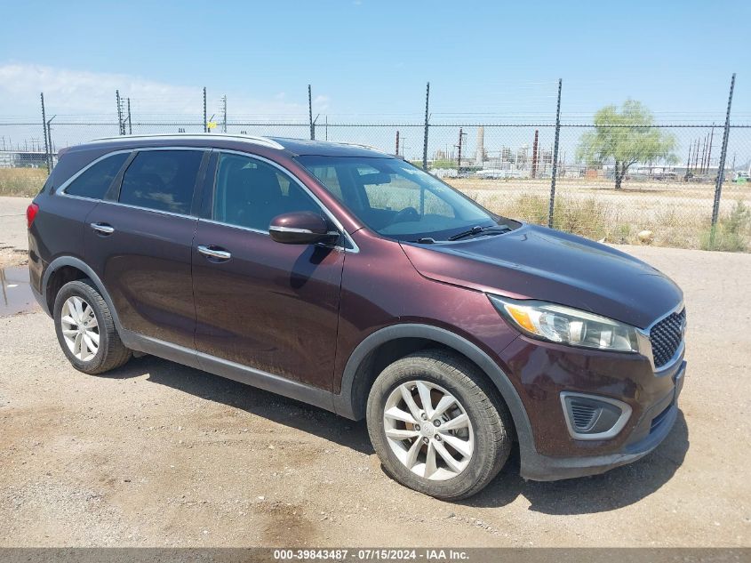 2016 KIA SORENTO 2.4L LX