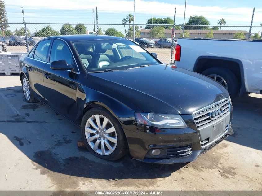 2011 AUDI A4 2.0T PREMIUM