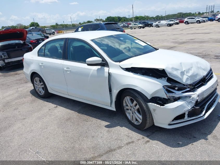 2018 VOLKSWAGEN JETTA 1.4T S