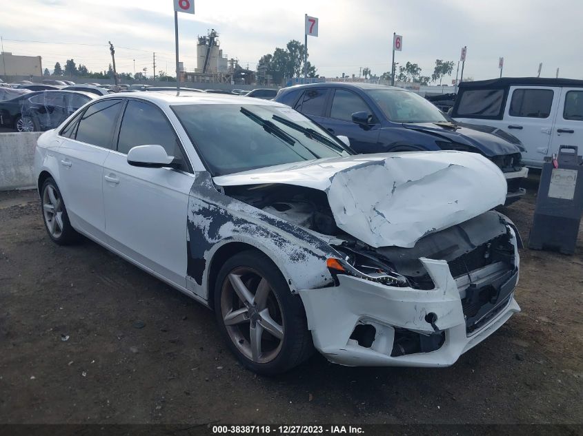 2012 AUDI A4 2.0T PREMIUM