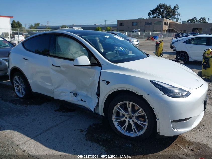 2022 TESLA MODEL Y LONG RANGE DUAL MOTOR ALL-WHEEL DRIVE