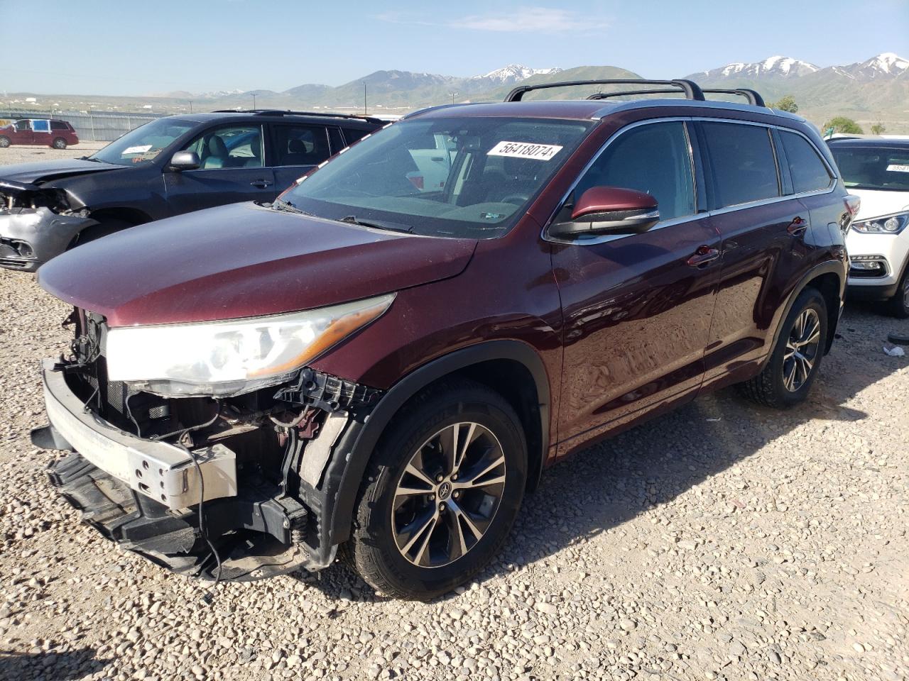 2016 TOYOTA HIGHLANDER XLE