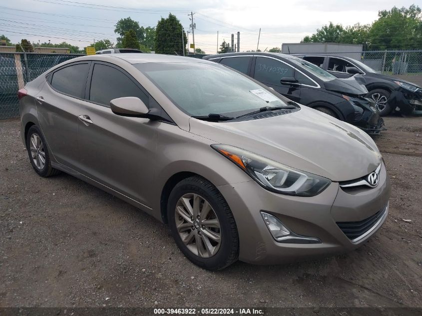 2014 HYUNDAI ELANTRA SE