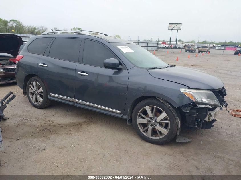 2014 NISSAN PATHFINDER PLATINUM