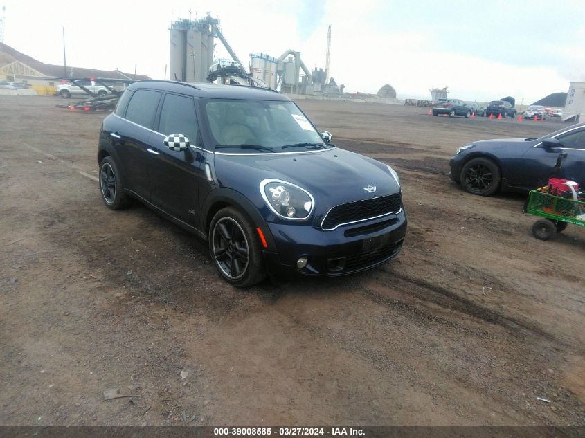 2014 MINI COUNTRYMAN COOPER S