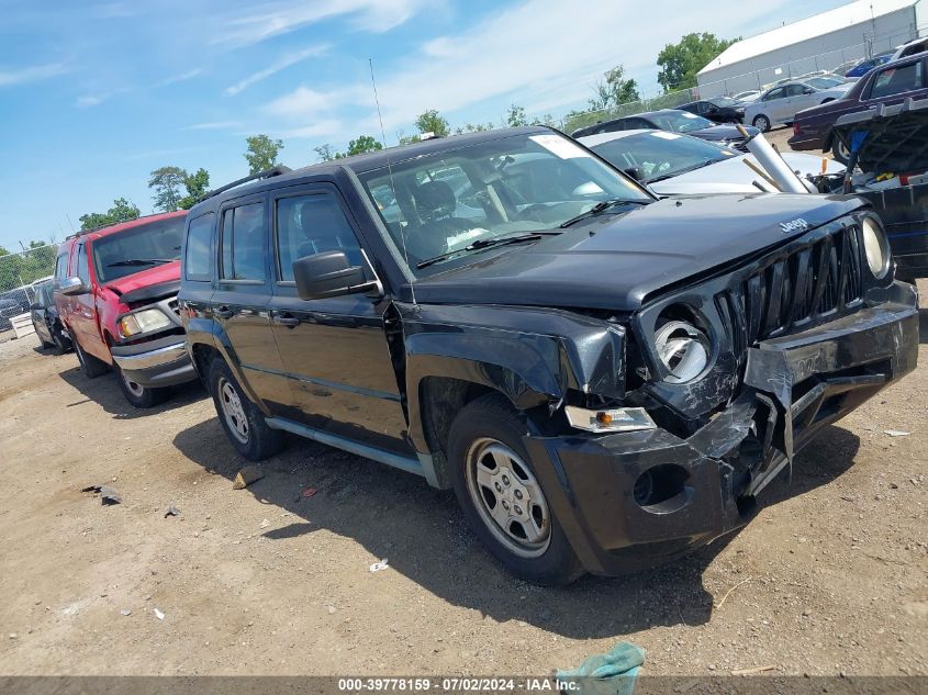 2010 JEEP PATRIOT SPORT