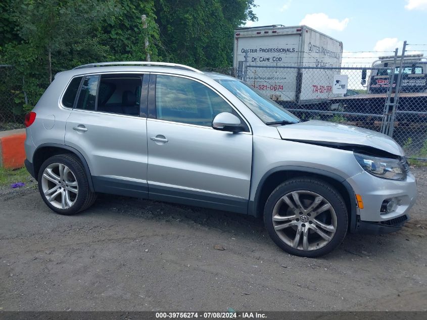 2012 VOLKSWAGEN TIGUAN SEL