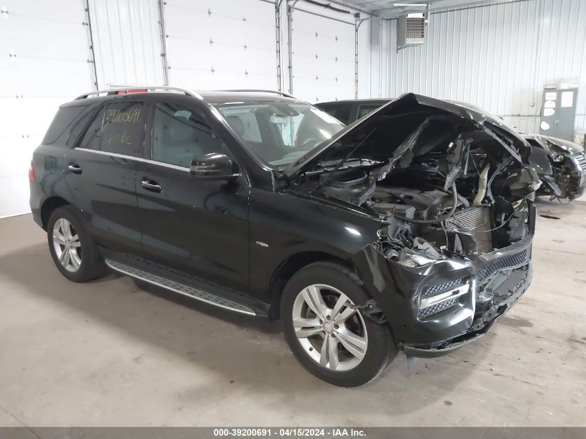 2012 MERCEDES-BENZ ML 350 4MATIC