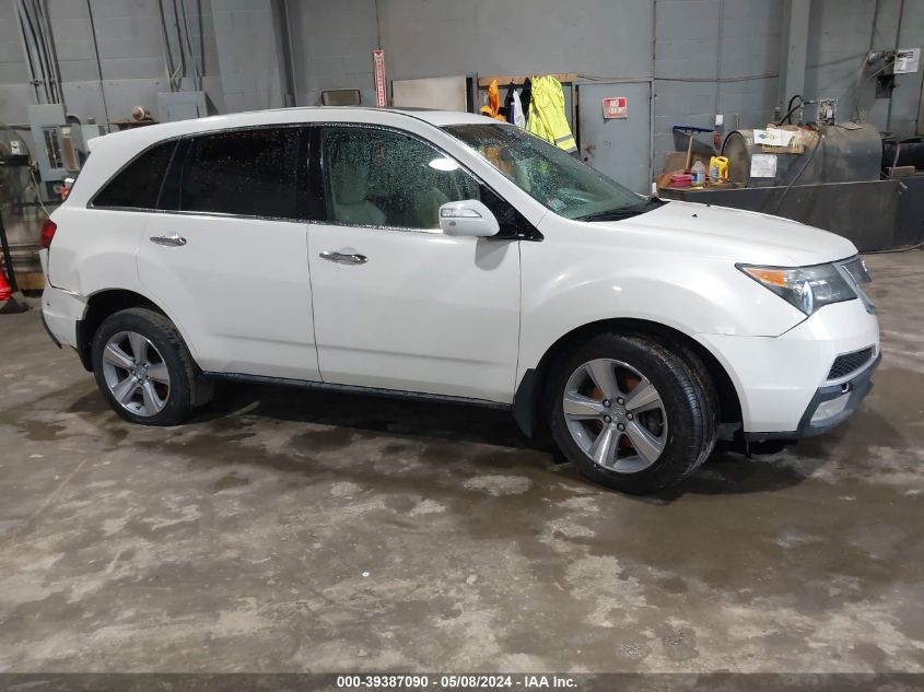 2012 ACURA MDX TECHNOLOGY PACKAGE