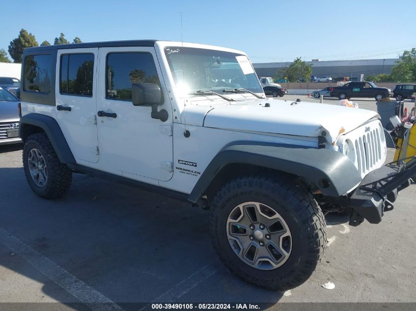 2015 JEEP WRANGLER UNLIMITED SPORT