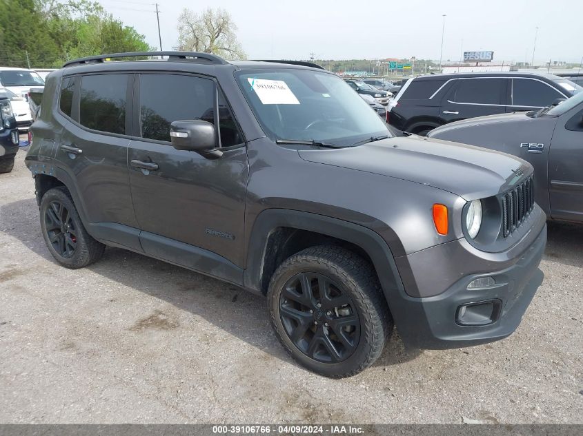 2017 JEEP RENEGADE ALTITUDE 4X4