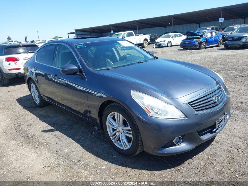 2011 INFINITI G37 JOURNEY